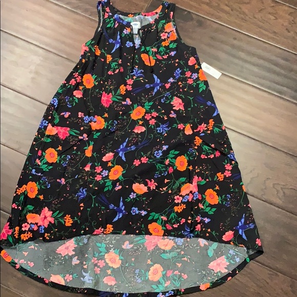 NWT Old Navy Size XL Black High Low Dress Black - Picture 1 of 3